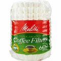 Melitta Usa FILTER, COFFEE, 8-12 CUP, WH, 600PK MLA631132